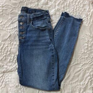 Lucky Brand High Rise Skinny Bridgette Blue Jeans  2/26